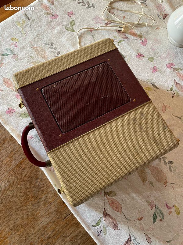 🎶 Tourne-disque valise Philips – Années 50/60 – À restaurer (image 5)