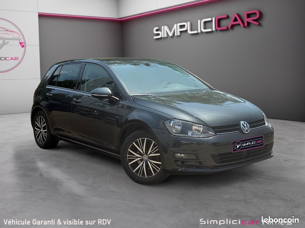 VOLKSWAGEN GOLF 7 VII 1.4 TSI 125 ALLSTAR MULTIFUEL - ACC - Caméra - Carplay - GARANTIE 12 MOIS (image 1)