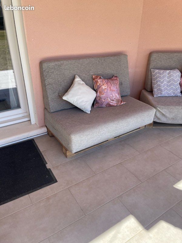 Fauteuil jardin palette (image 2)