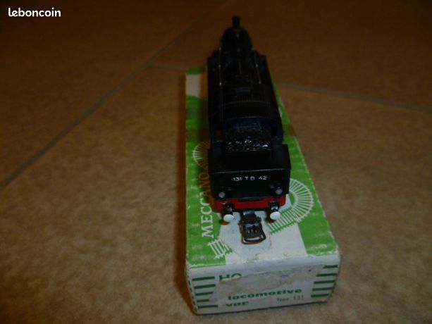 HORNBY MECCANO Ref 6360 SNCF LOCOMOTIVE A VAPEUR 131 TB 42 for sale online | UK