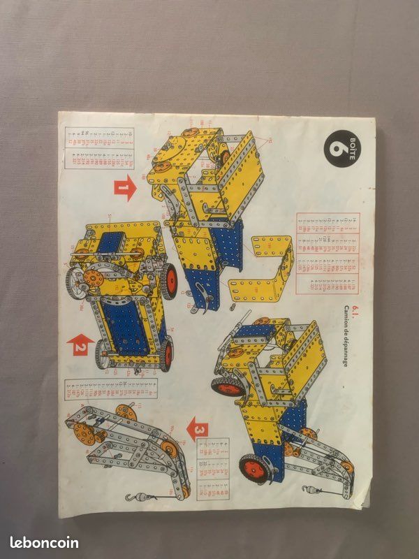 LOT MECCANO ANCIEN roue et chaine de gale occasion EUR 20,00 - FR