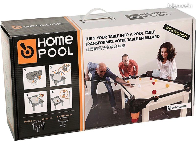 Home Pool - Billard Familiale dans emballage d'origine comme neuf (image 1)