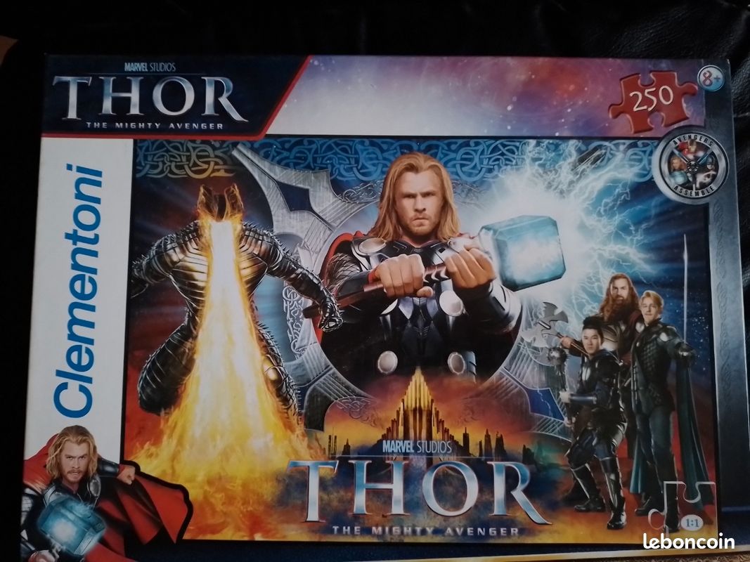 Puzzle Thor avengers 250 pièces (image 1)