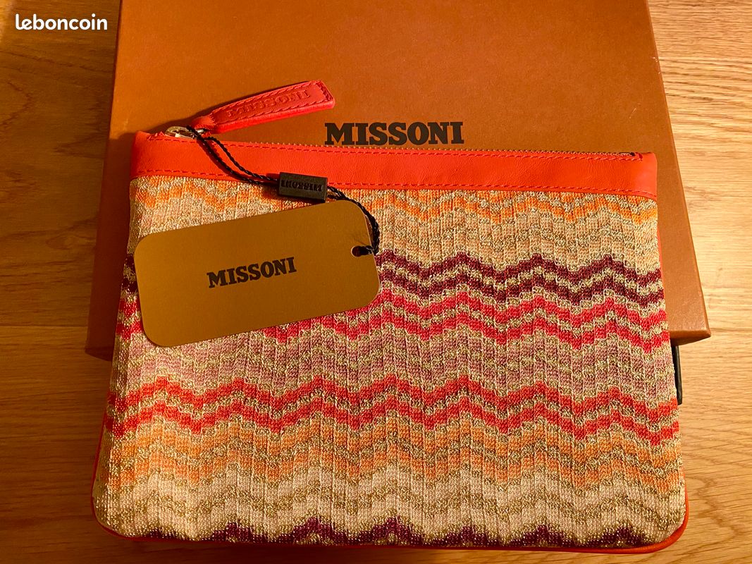 Belle pochette Missoni - État neuf (image 1)
