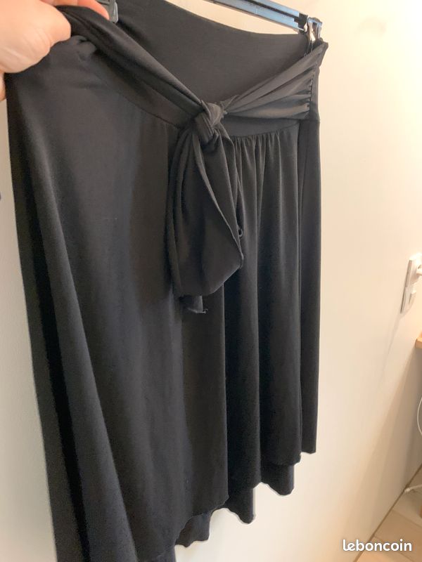 Jupe Noire Stretch T By Talbots Taille 2X (plus Size) – Neuve Avec étiquette
