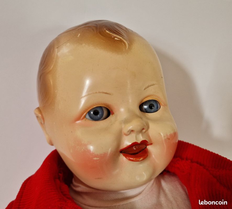 Poupée Ancienne Raynal En Rhodoid - Vintage - Collection (Occasion)