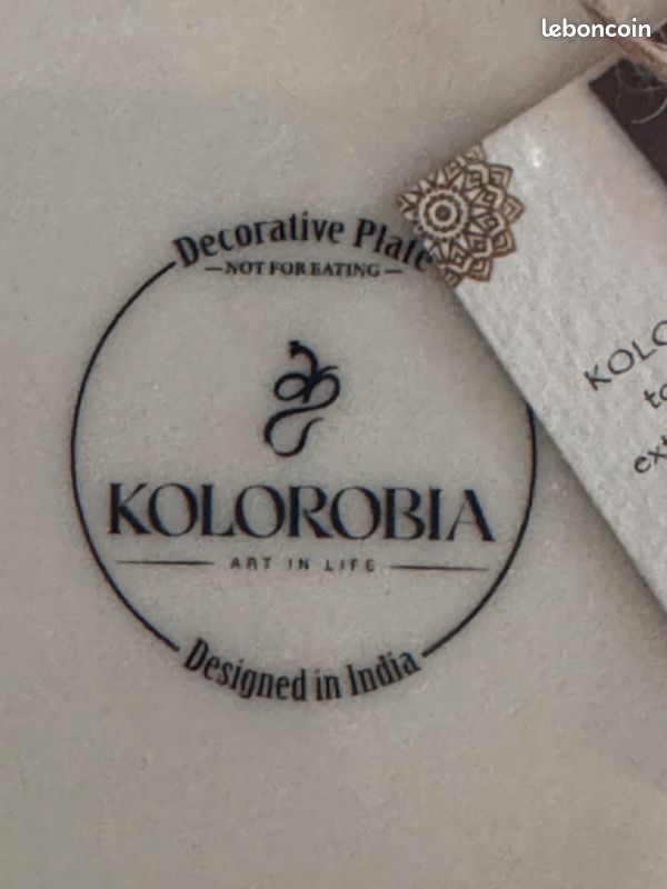 Plat décoratif Kolorobia (image 6)