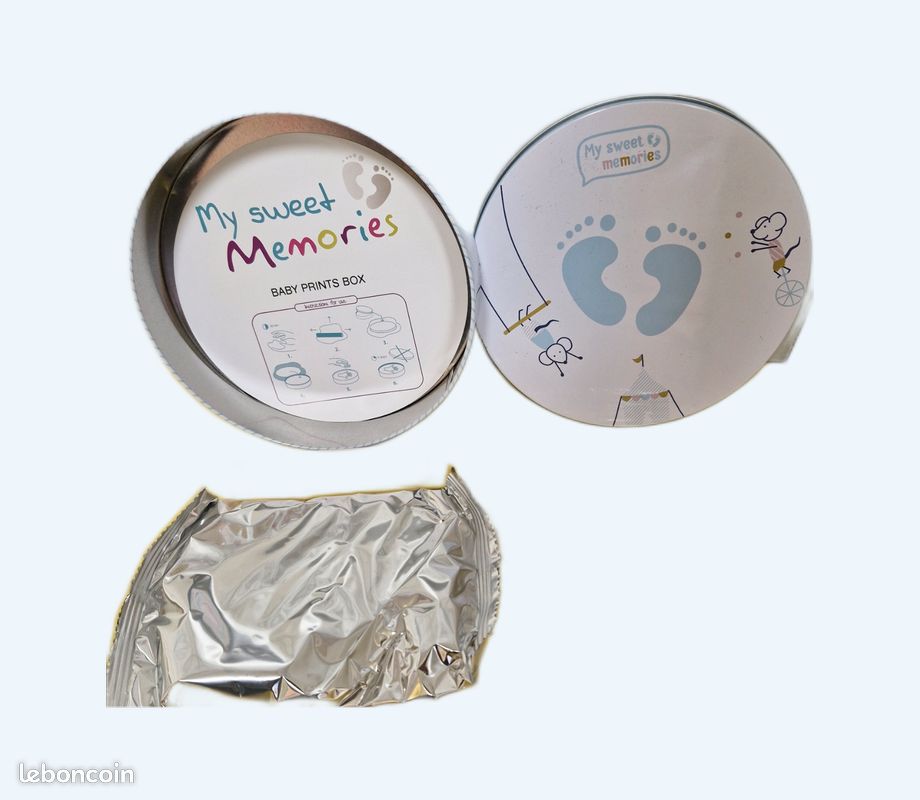 Boite empreinte pour bébé (image 1)