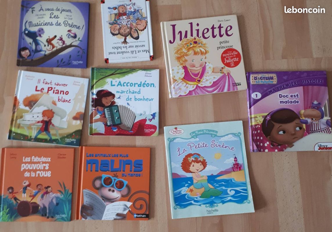 Lot 9 livres (image 1)