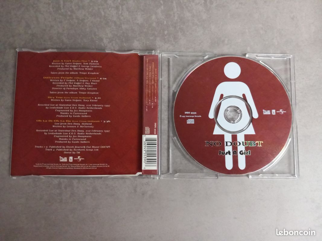 Cd No Doubt 4Titres (image 2)