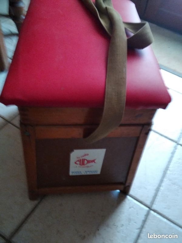 Boite a peche ancienne - Bricolage