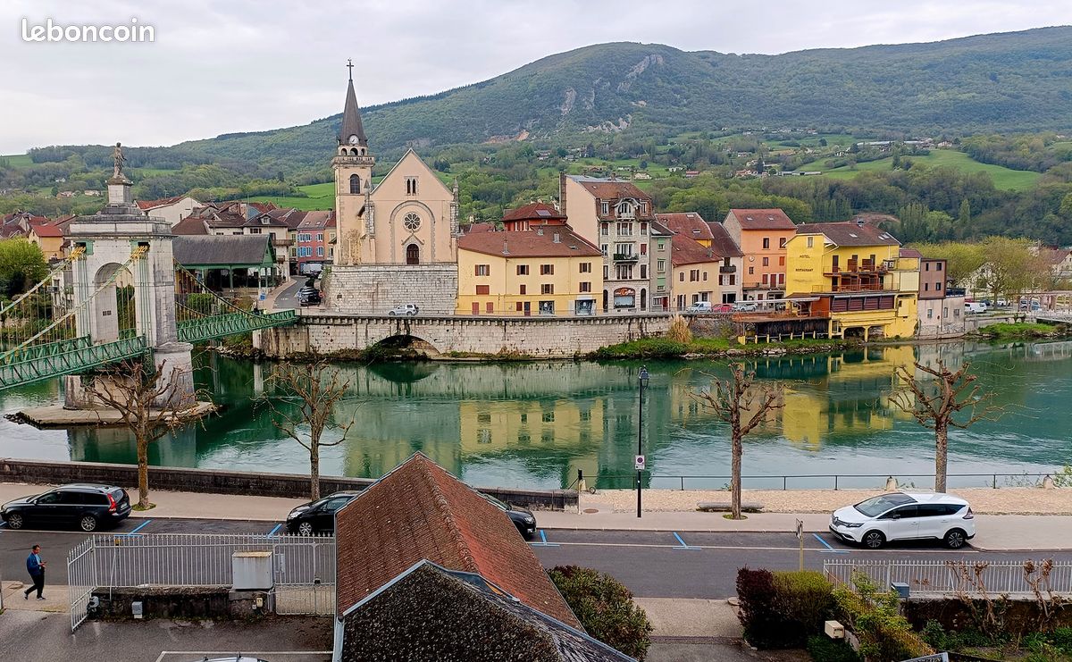 SEYSSEL (01) – Vue Rhône, Gare à pied & Proche Genève