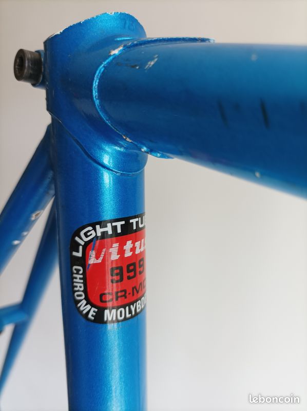 Autocollant Cadre Vélo Vitus 999 X1 - Vinyle Adhésif Jaune Egovinyls