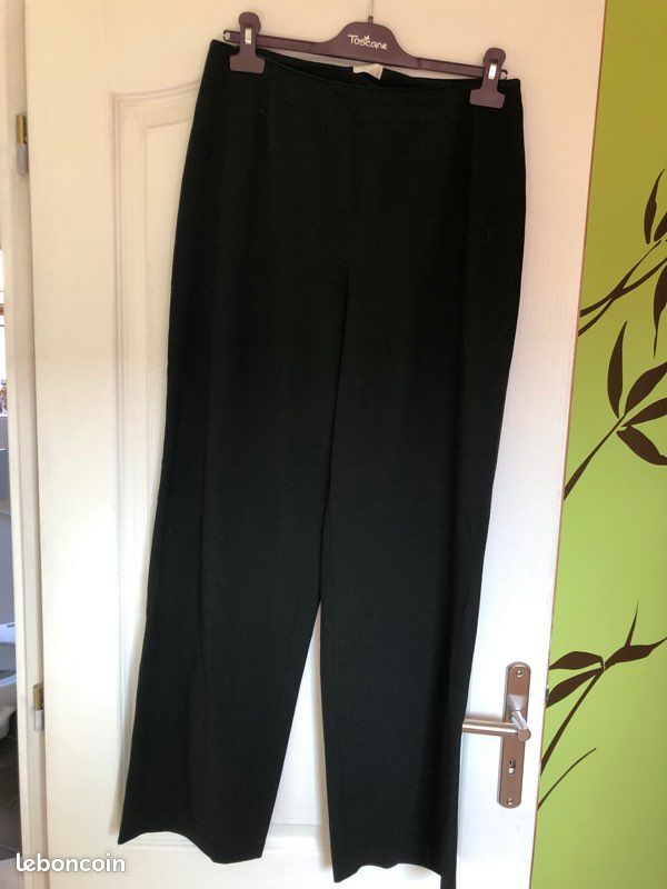 Pantalon noir femme (image 2)