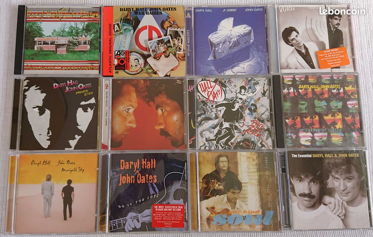 Daryl Hall & John Oates - 11 albums studio et 1 compilation (13CD) (image 1)