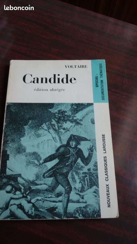 "Candide" de Voltaire (image 1)