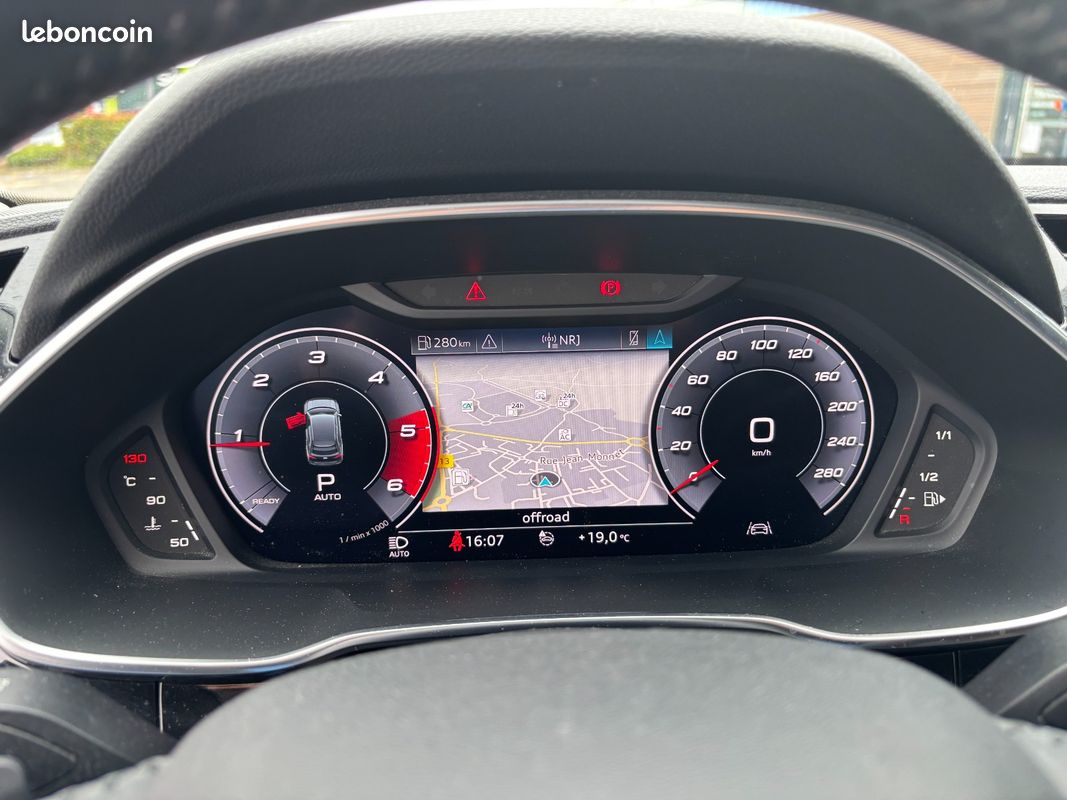 AUDI Q3 Q3 35 TDI 150 ch S tronic 7 Design Luxe OPTIONS/PHARES MATRIX/JANTES SPORT/BANG OLUFSEN/SUIVI COMPLE (image 36)