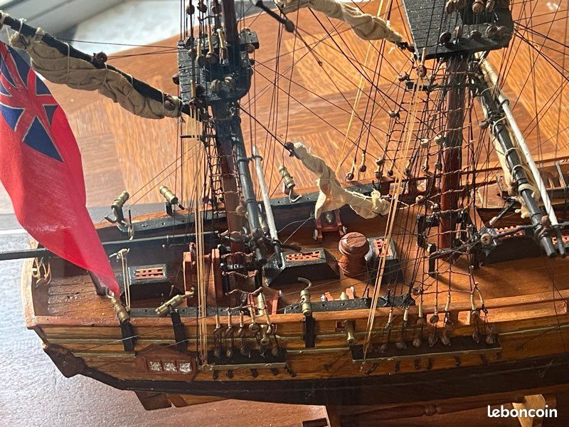 Maquette bateau bois ancien - Le Bounty (image 8)