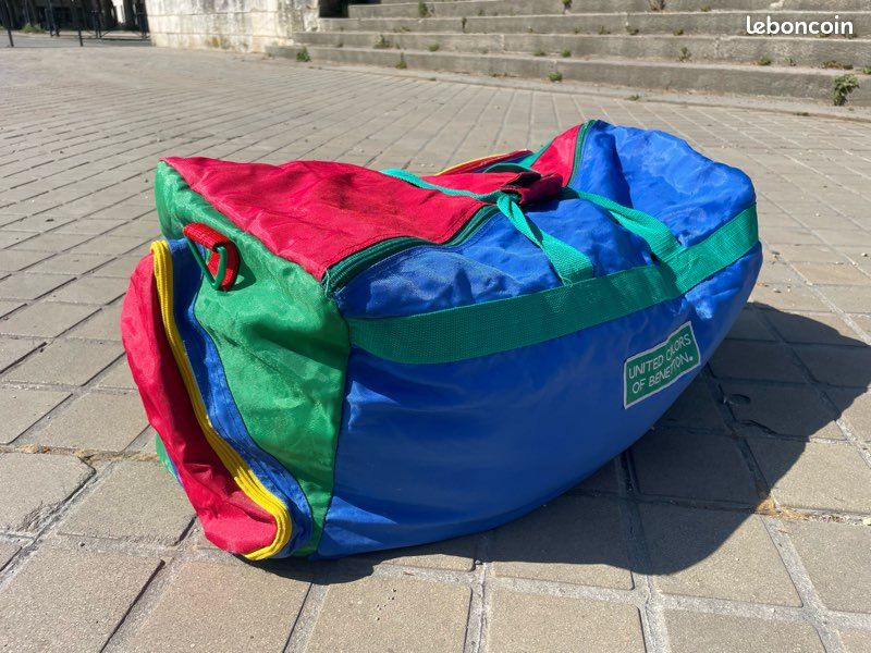 Sac à dos Casual Benetton Sequins Bleu clair BENETTON