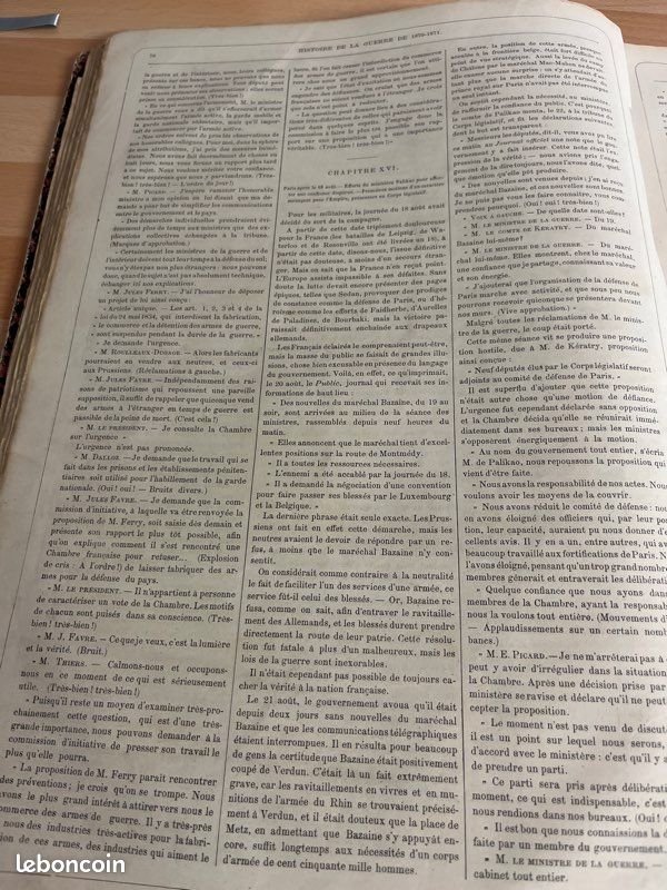 Livre très ancien « la guerre de 1870-1871 » (image 5)