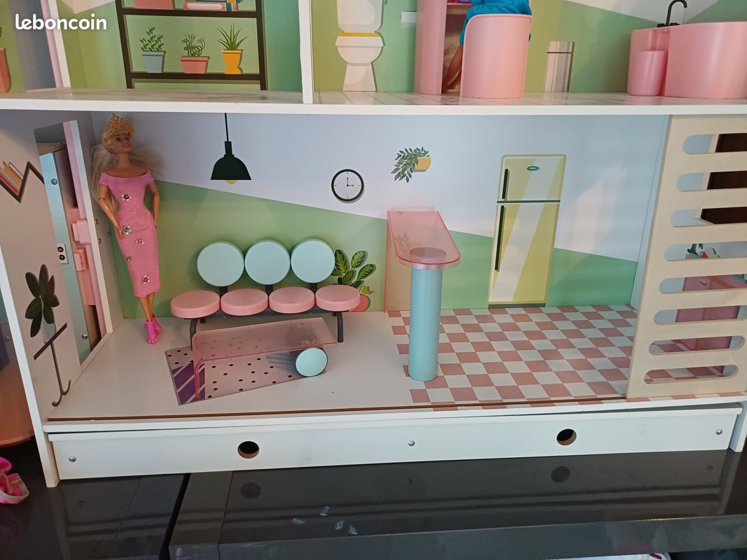 Maison poupée type barbie (image 5)