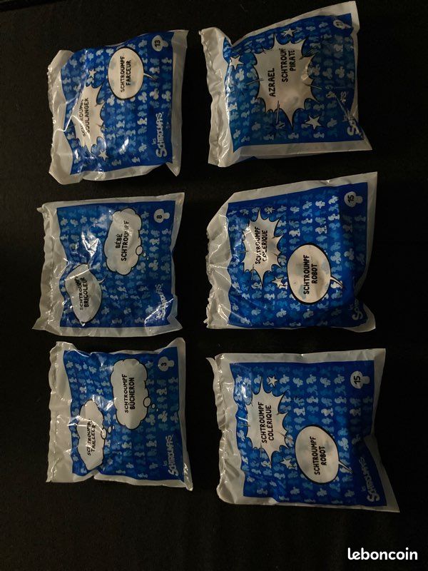 Figurines Schtroumpf collection Mcdo (image 1)
