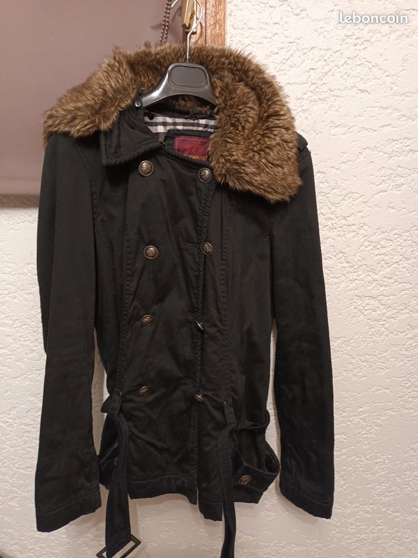 Veste chaude noire taille M c&a (image 1)