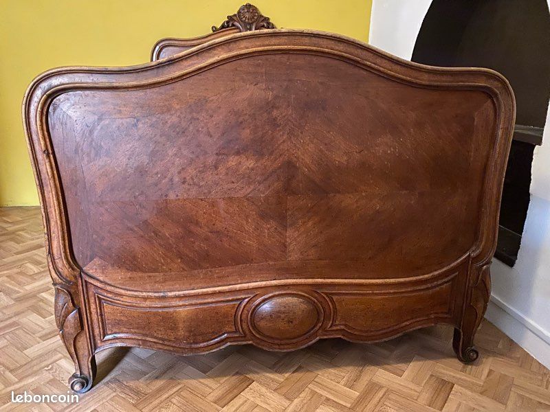 Lit / banquette bois années 30 (image 4)