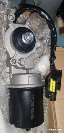 RIDEX 295W0034 Moteur D'Essuie-Glace Avant 12V – Compatible Renault Trafic, Master, Opel Vivaro & Plus