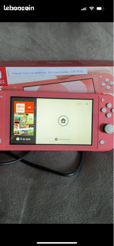Nintendo Switch Lite Corail (image 8)