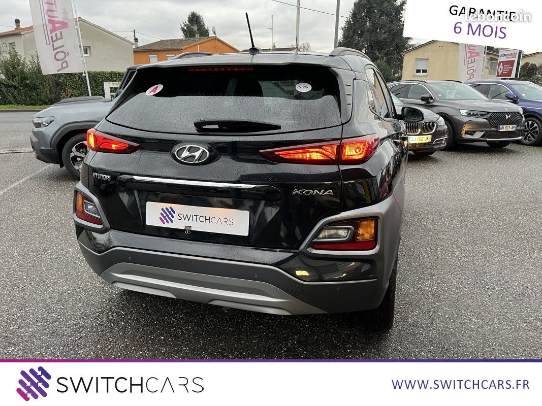 Hyundai Kona 1.0 T-GDi 120cv EDITION * CARPLAY CLIM AUTO CAMERA DE RECUL PACK SON (image 4)