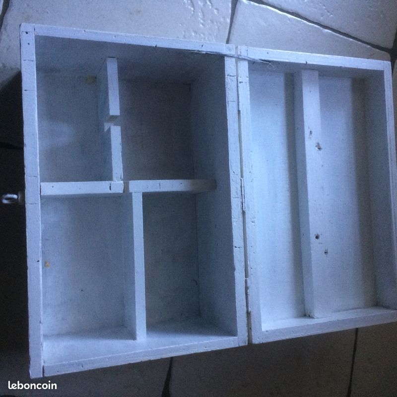 Ancienne BOITE A OUTILS EN BOIS (image 6)