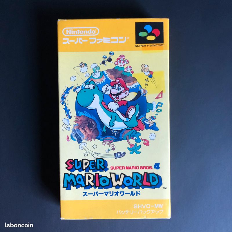 SUPER MARIO WORLD Super Famicom (Sfc) Ntsc-Japan (Complete - Good