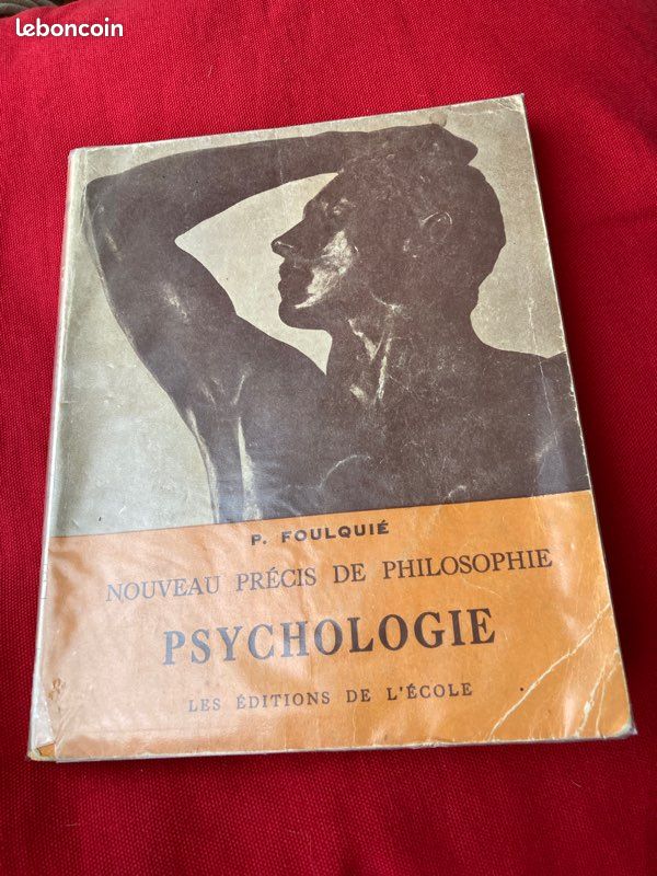Nouveau précis de Philosophie. Tome 1 Psychologie. Paul Foulquié (image 1)
