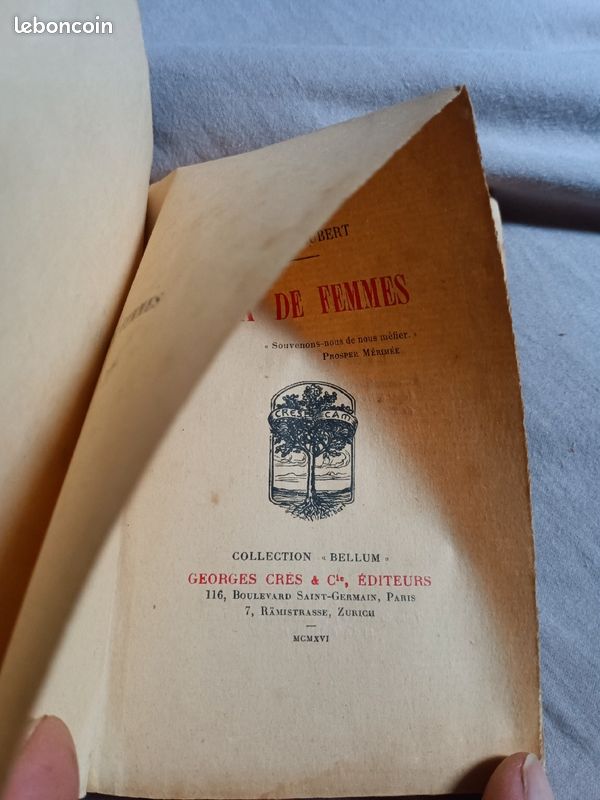 Voix de femmes Ernest Gaubert 1916 Georges Crès éd (image 2)