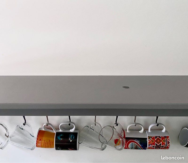 Étagère murale, gris, 120 cm (image 3)