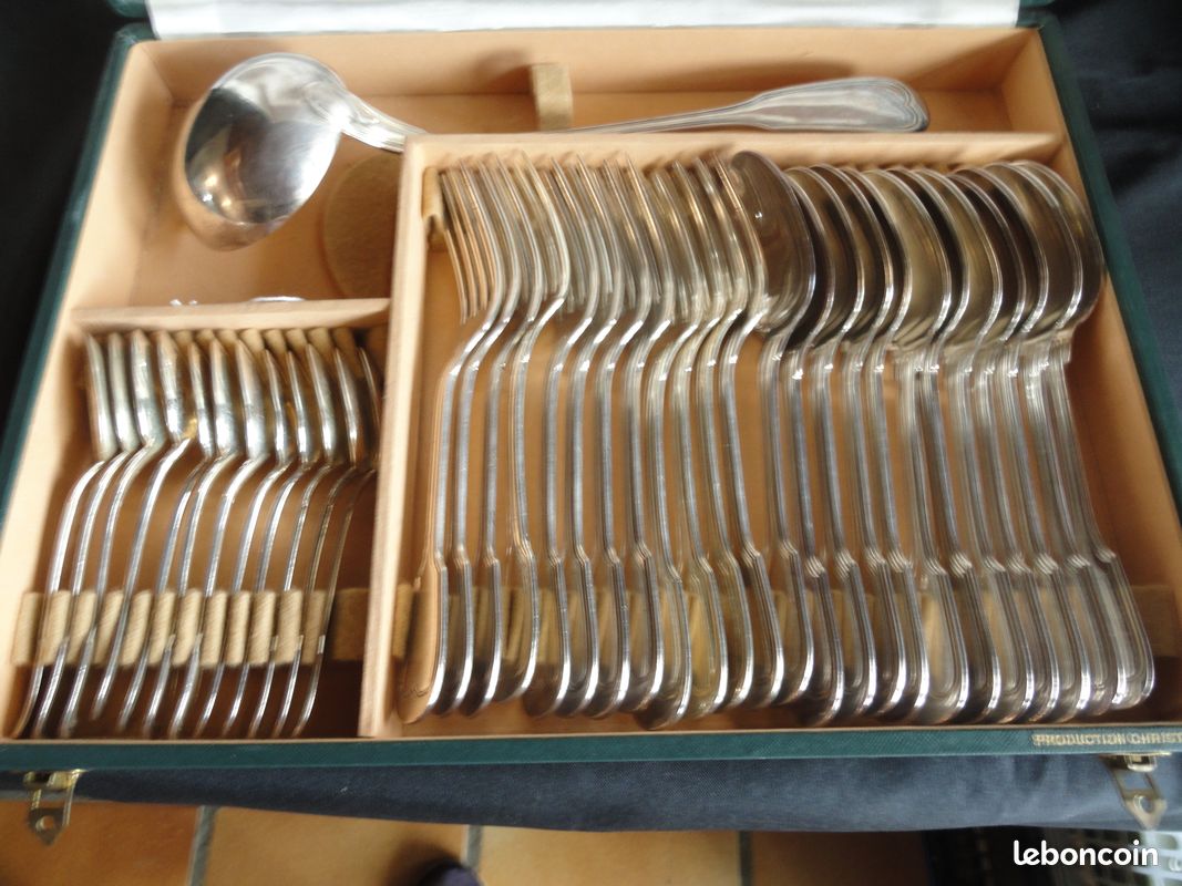 Ménagère 37 pièces en plaquer argent