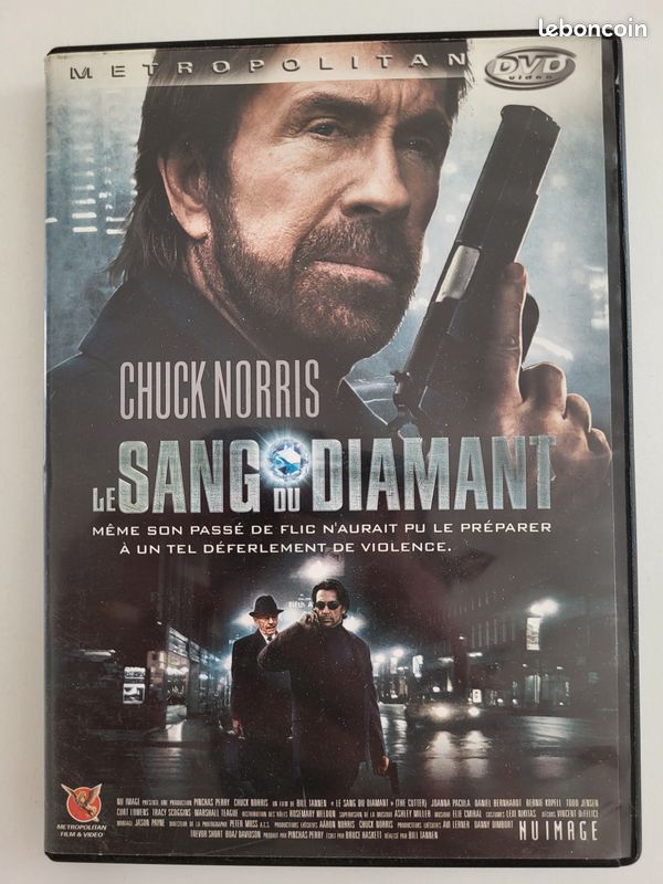 DVD "Le sang du diamant" avec Chuck Norris (image 1)