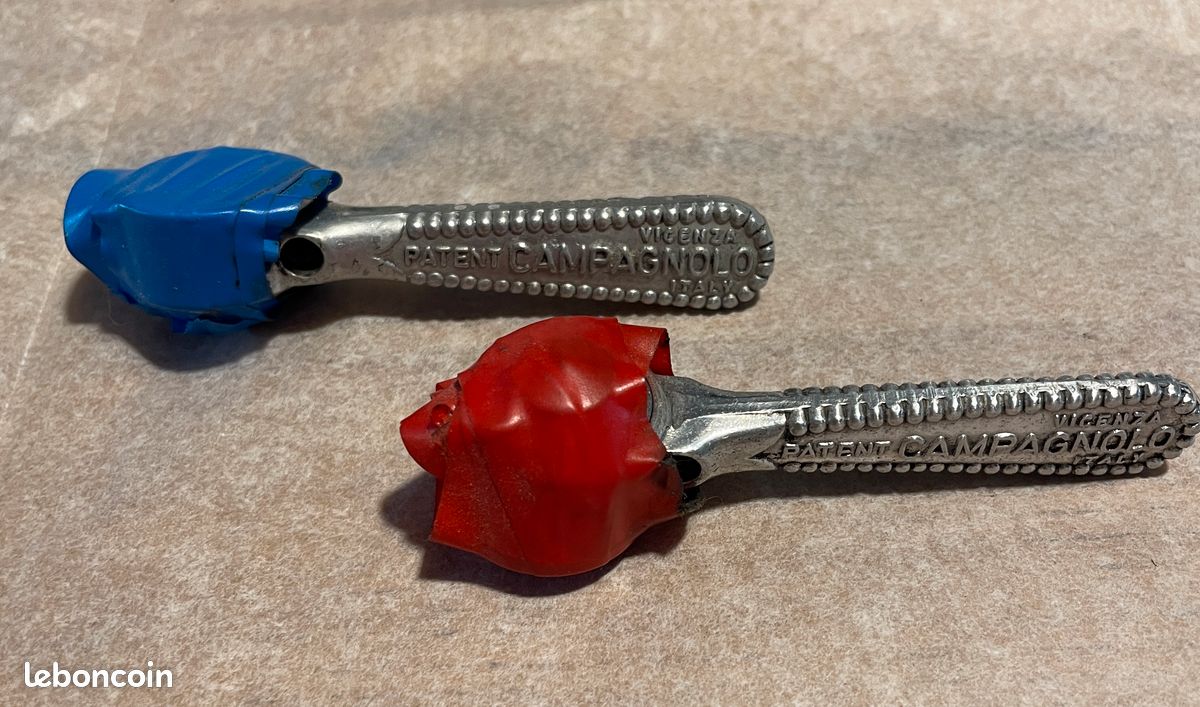 Levier De Vitesses Campagnolo Syncro II – Pour Pièces – Modèle Record – Argent