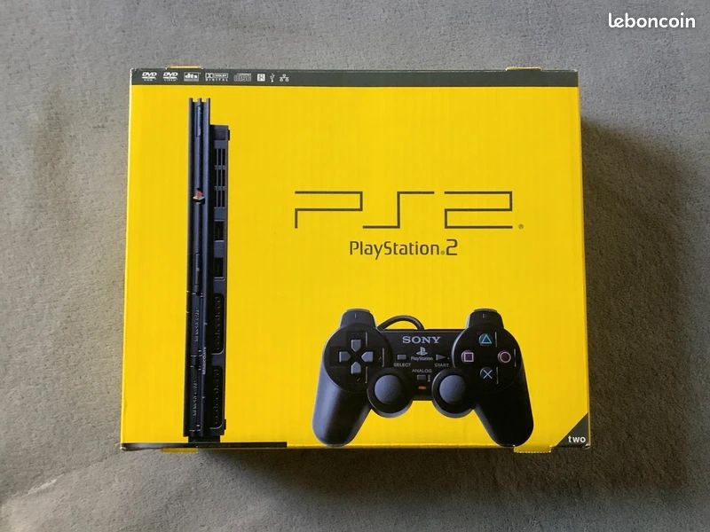 BOITE VIDE CONSOLE playstation 2 fat 30004 / avec notice et cale EUR 73,00 - FR