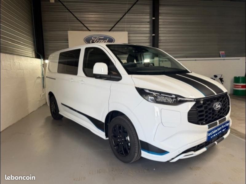 Ford Transit Custom Fg 320 L1H1 2.5 Duratec 232ch Hybride recheargeable Cabine Approfondie Sport CVT (image 1)