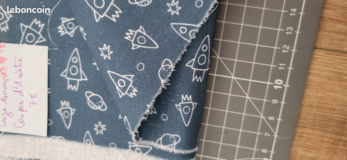 Coupon De Tissu Wax 100% Coton - 1 Mètre - Motifs Multicolores - Pour Couture/Patchwork