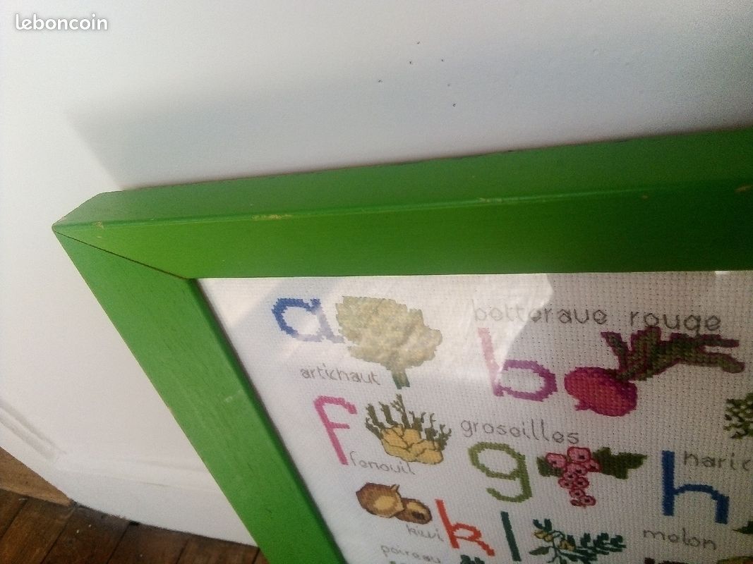 Tableau broderie abécédaire (image 4)