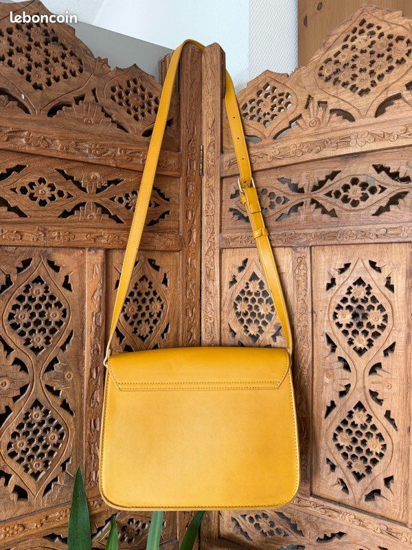Sac à main femme jaune (image 2)