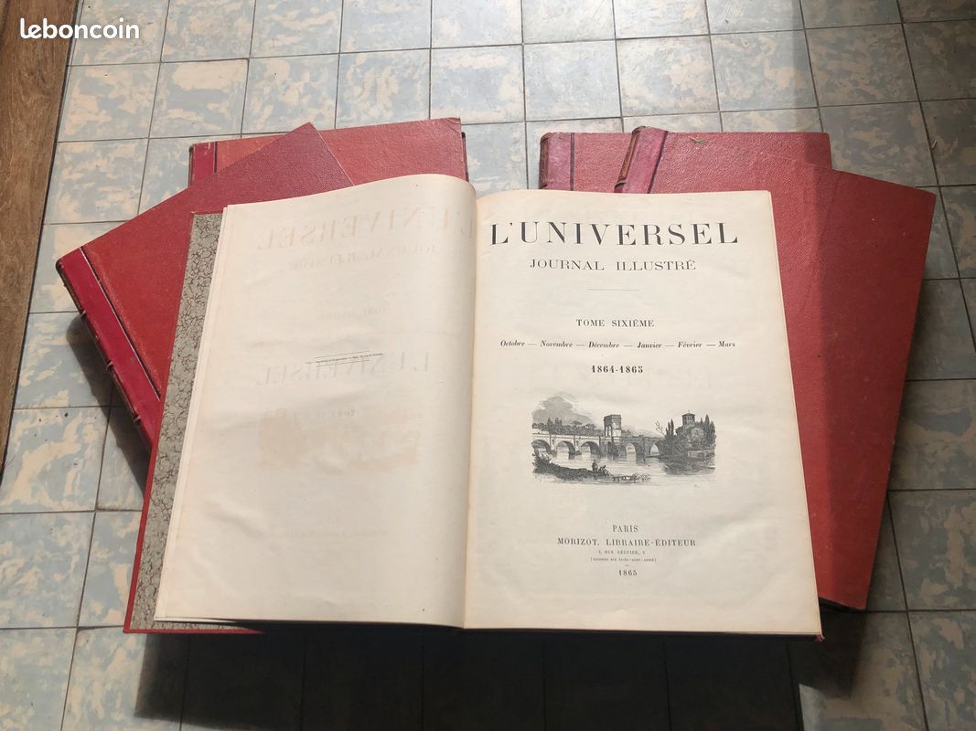 L’universel Journal Illustré 1862 à 1864 (image 1)