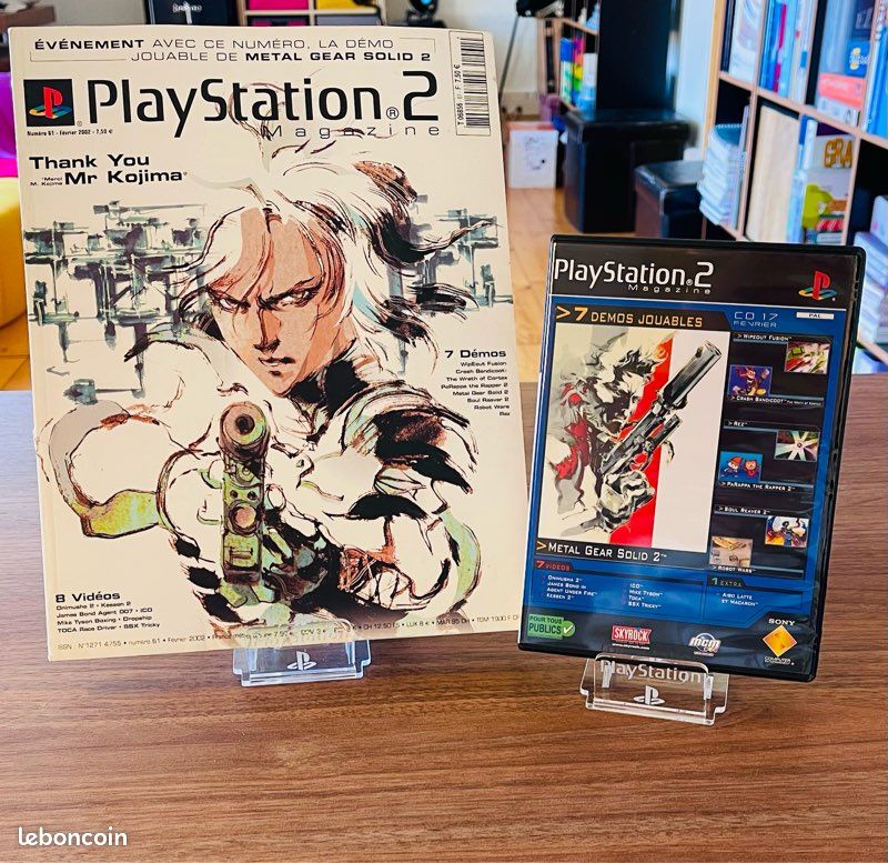 PLAYSTATION 2 MAGAZINE Demo Disc CD 17 PS2 PAL FR Promo EUR 6,95 - FR