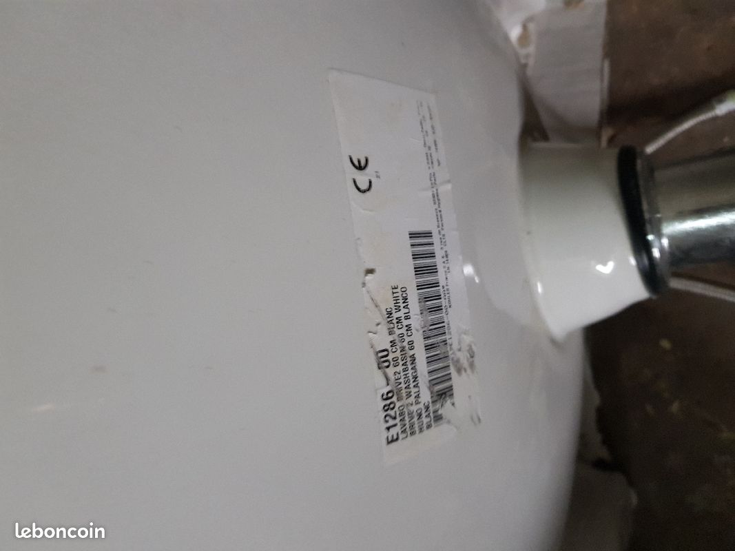 Lavabo autoportant + robinet mitigeur (image 3)