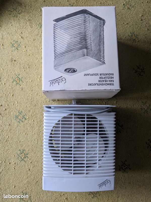 Radiateur électrique soufflant (image 1)