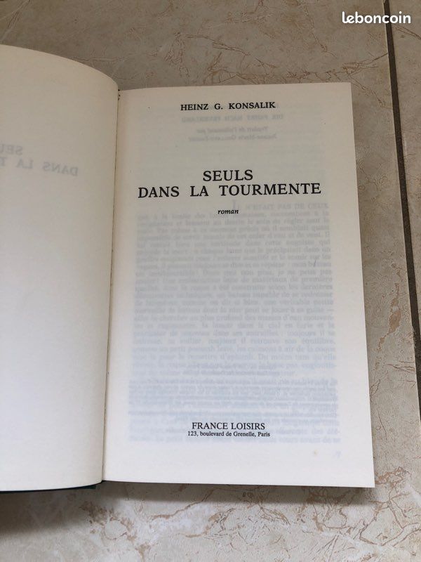 Livre "Seuls dans la tourmente" (image 2)