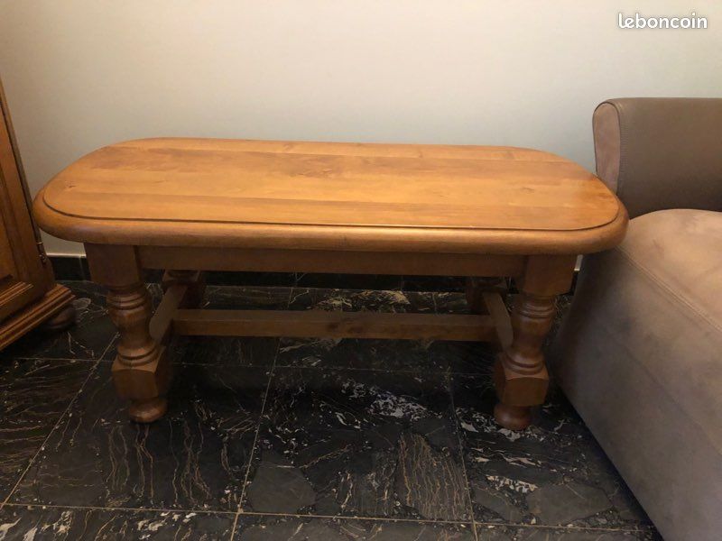 Meuble Tv et table basse Merisier (image 4)